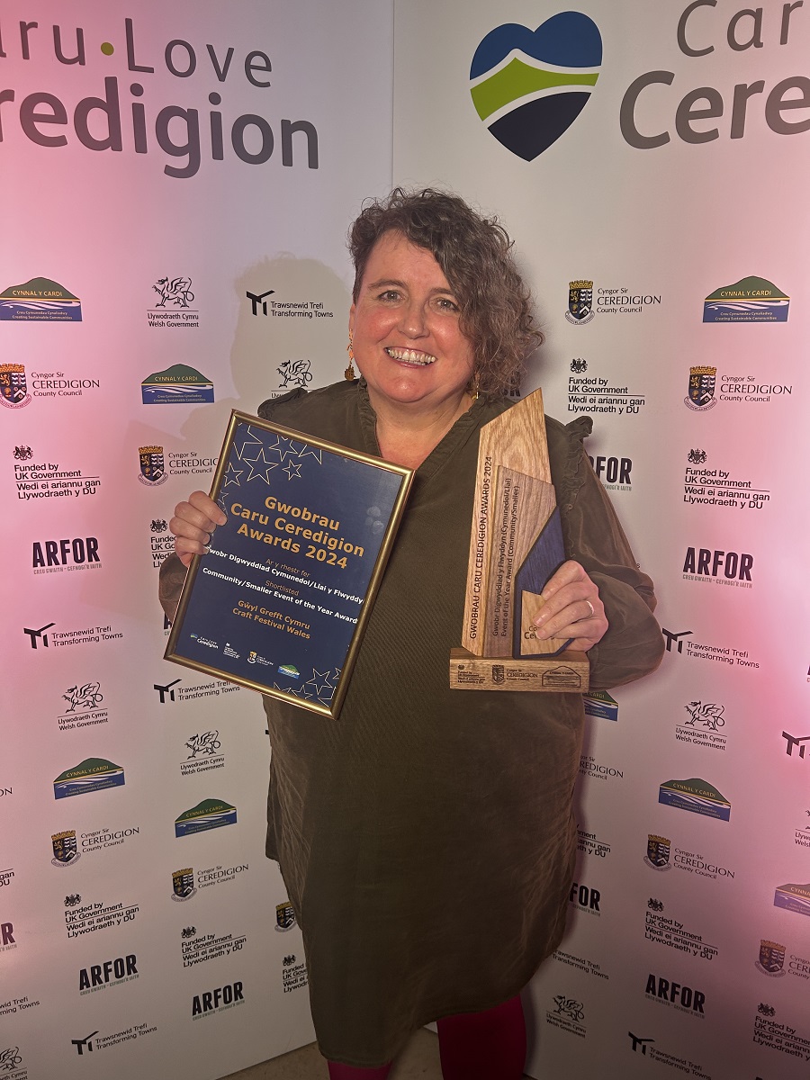 Craft Festival Wales wins Event of the Year